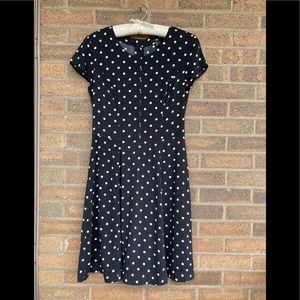 H&M, Polka dot,  midi/ Aline  Dress, 6